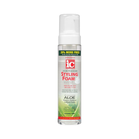 The Fantasia Collection Hair Polisher Styling Foam 8.5 Oz (Pack of 12)