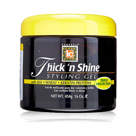 Fantasia Thick Shine Styling Gel 20 Oz (Pack of 6)