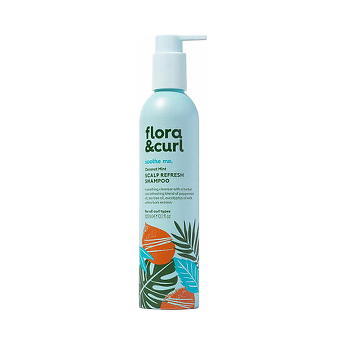 Flora & Curl Coco Mint Shampoo 10.1 Oz (Pack of 6)
