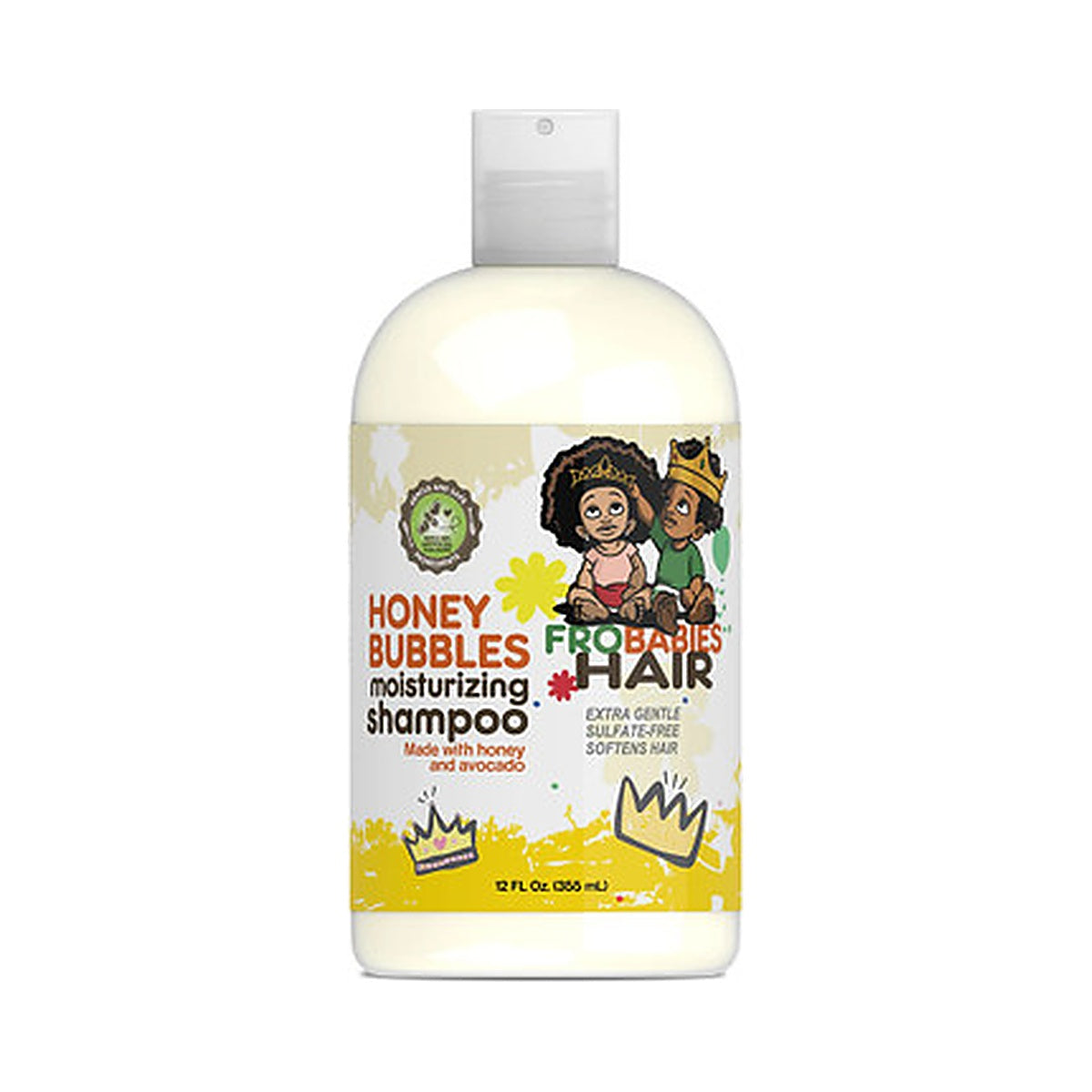 FroBabies Honey Bubbles Moisturizing Shampoo 12 Oz (Pack of 6)