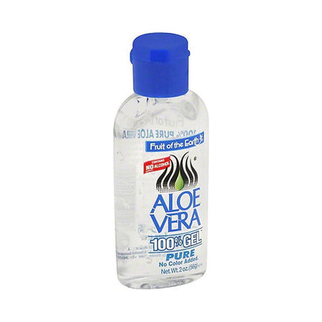 Fruit of the Earth Aloe Vera 100% Gel 2 Oz (Pack of 36)