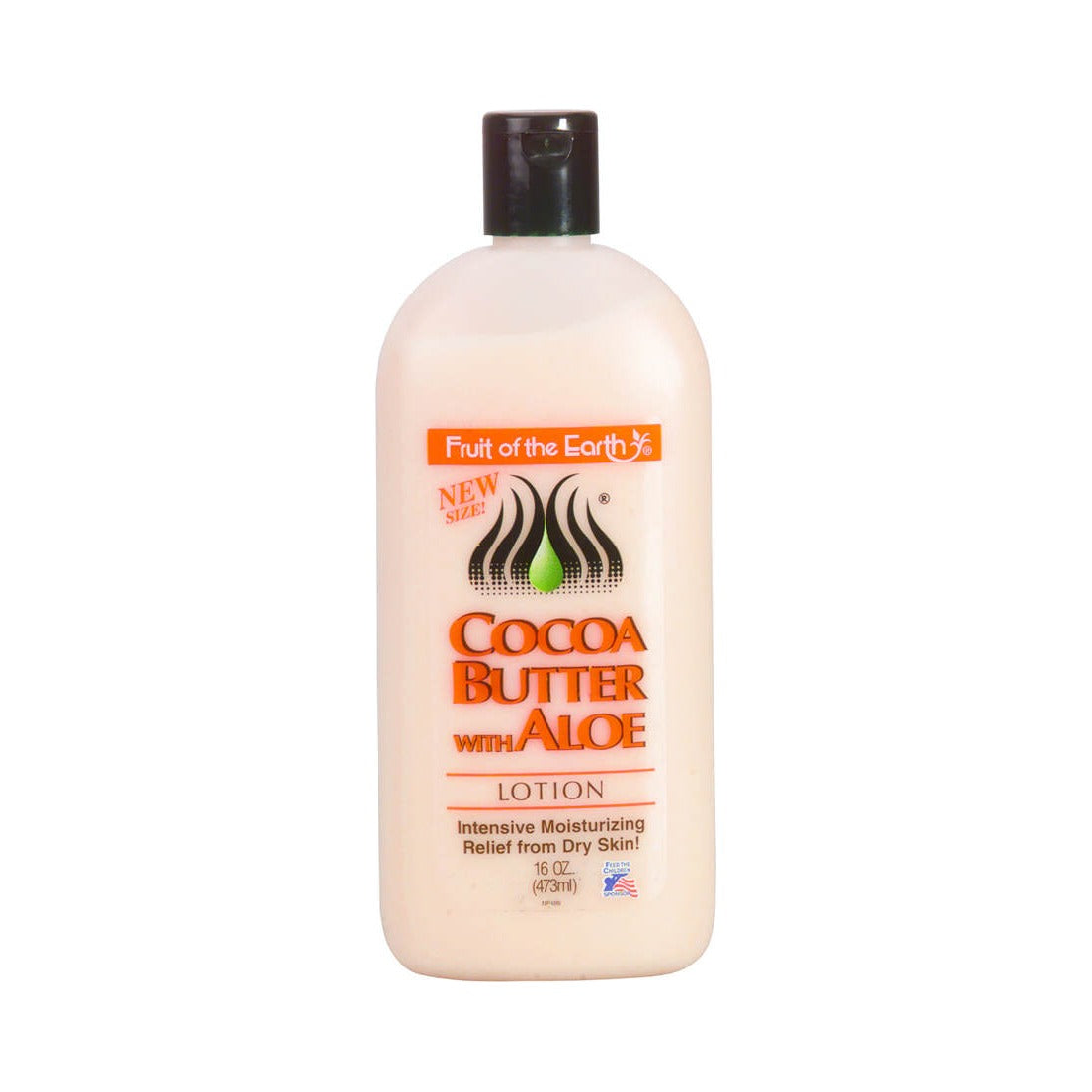 Fruit of the Earth Cocoa Butter with Aloe Lotion 16 Oz (Pack of 6)