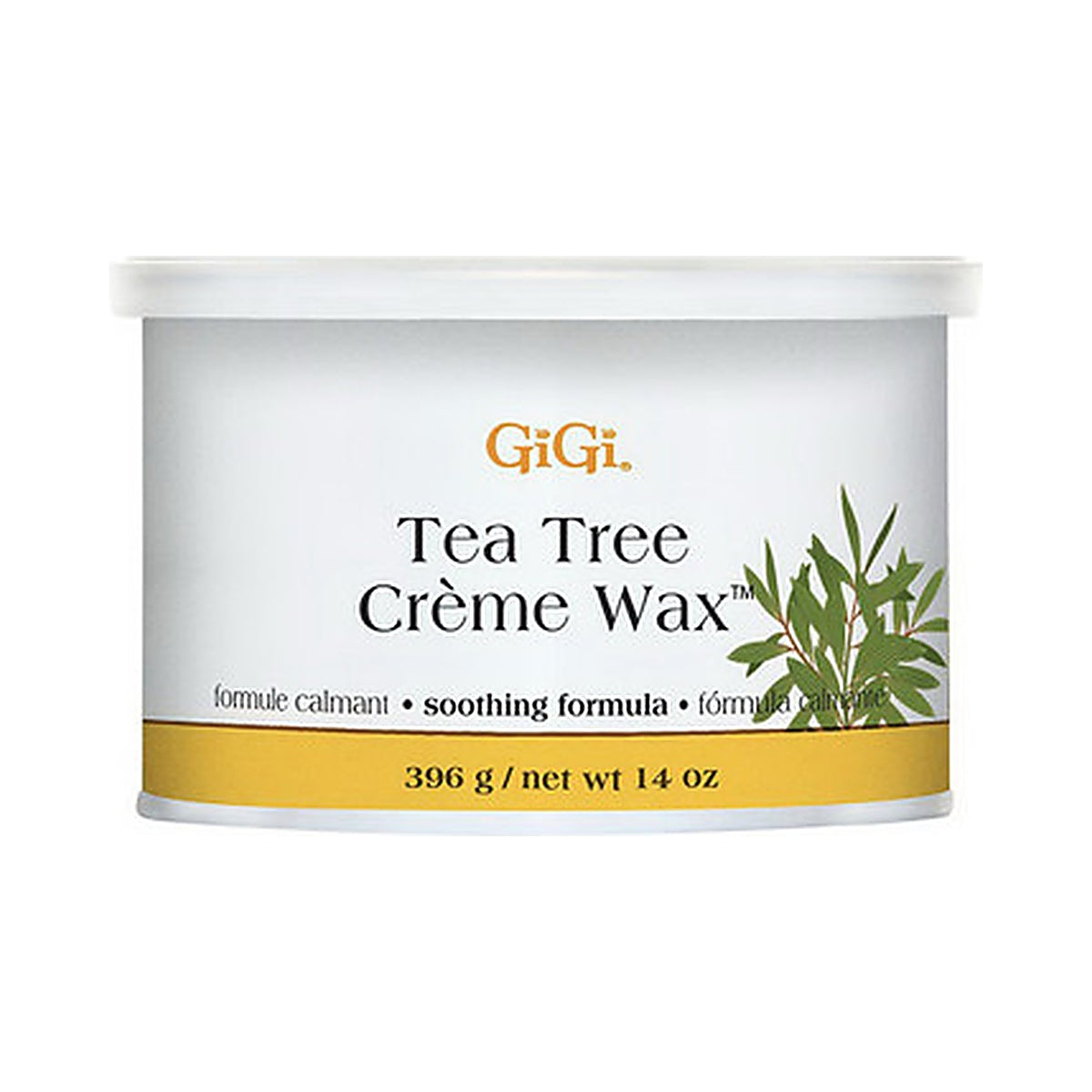 GiGi Tea Tree Creme Wax 14 Oz (Pack of 24)