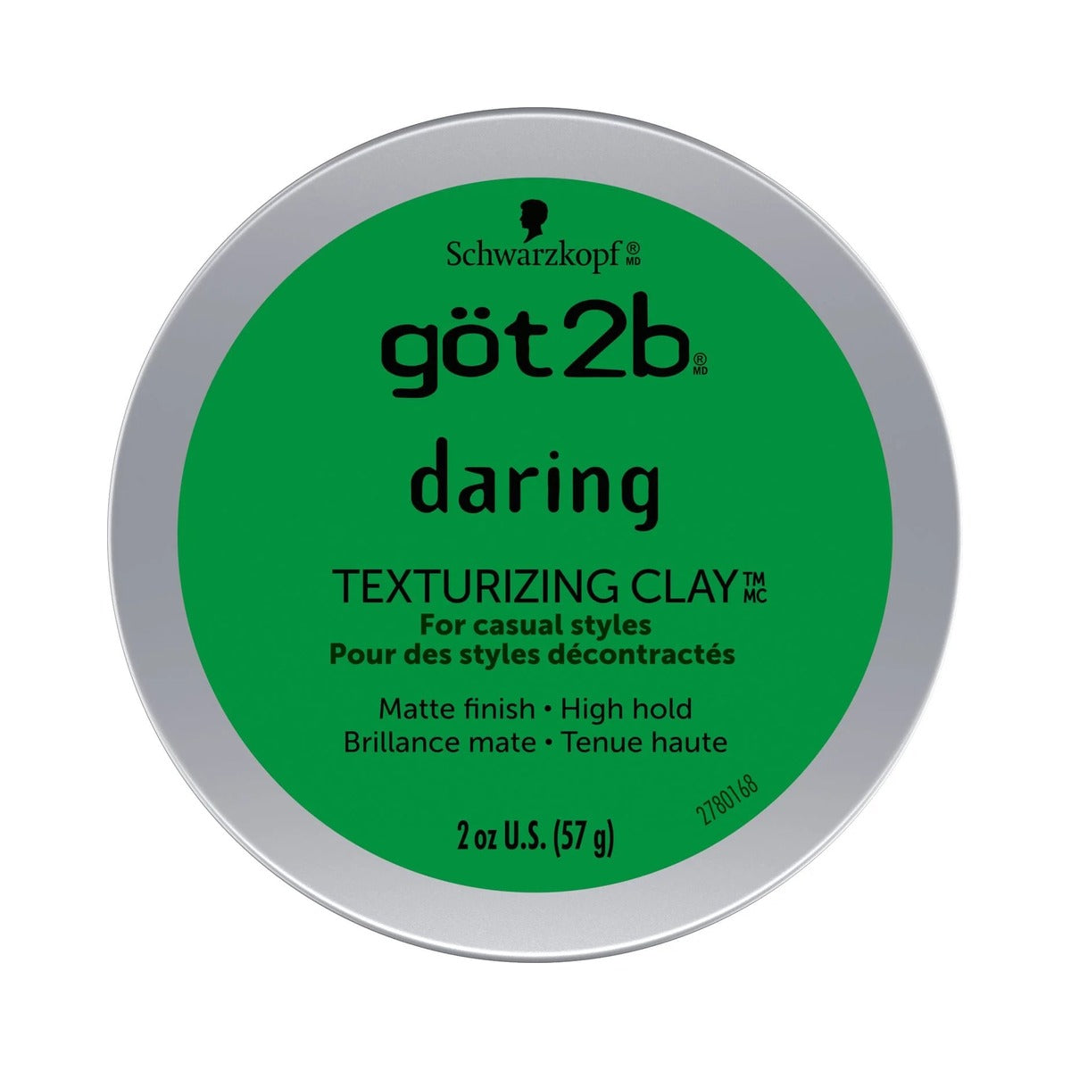 Got2b Daring Texturizing Clay 2 Oz (Pack of 6)