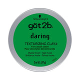Got2b Daring Texturizing Clay 2 Oz (Pack of 6)