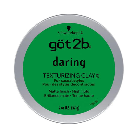 Got2b Daring Texturizing Clay 2 Oz (Pack of 6)