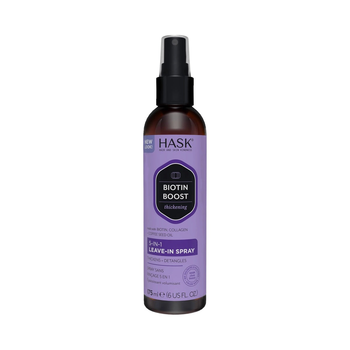 Hask Biotin Boost 5-In-1 Leave-In Spray 8 Oz (Pack of 6)