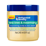 Hollywood Beauty Tea Tree & Rosemary Scalp & Hair Balm 8 Oz (Pack of 12)