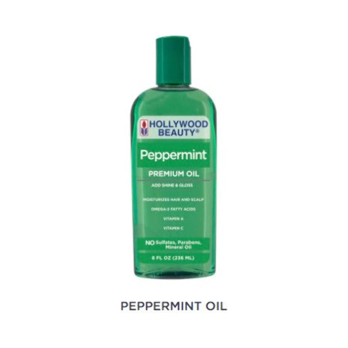 Hollywood Beauty Peppermint Oil 8 Oz (Pack of 12)