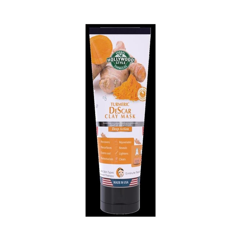 Hollywood Style Turmeric DeScar Clay Mask 3.2 Oz (Pack of 24)