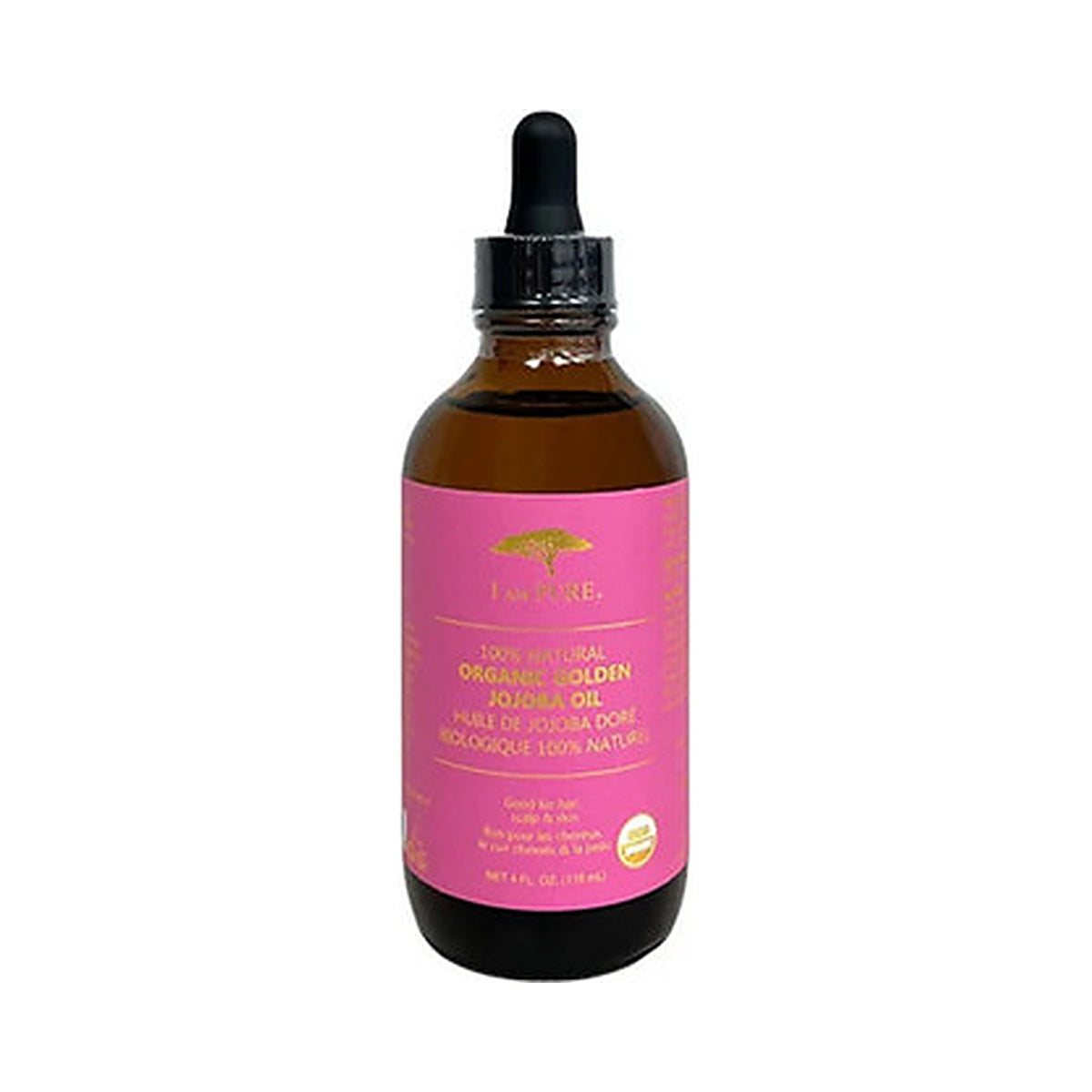 I Am Pure Organic Jojoba Oil 4 Fl Oz (Pack of 36)