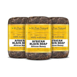 It's Pure Natural African Black Soap Honey 5 Oz (Pack of 24)