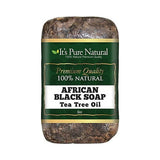 It's Pure Natural African Black Soap 6 Oz (Pack of 24)