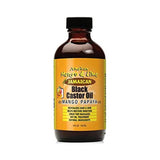 Jamaican Mango & Lime Black Castor Oil Mango Papaya 4 Oz (Pack of 6)
