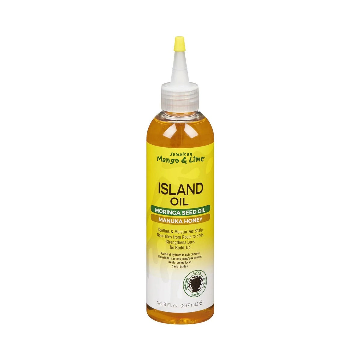 Jamaican Mango & Lime Nourishing Island Oil 8 Fl Oz (Pack of 6)