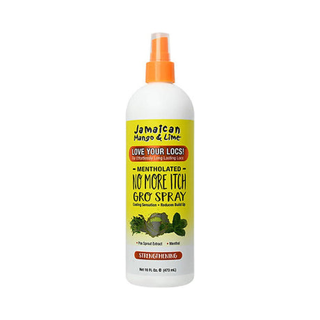 Jamaican Mango & Lime No More Itch Gro Spray 16 Oz (Pack of 6)