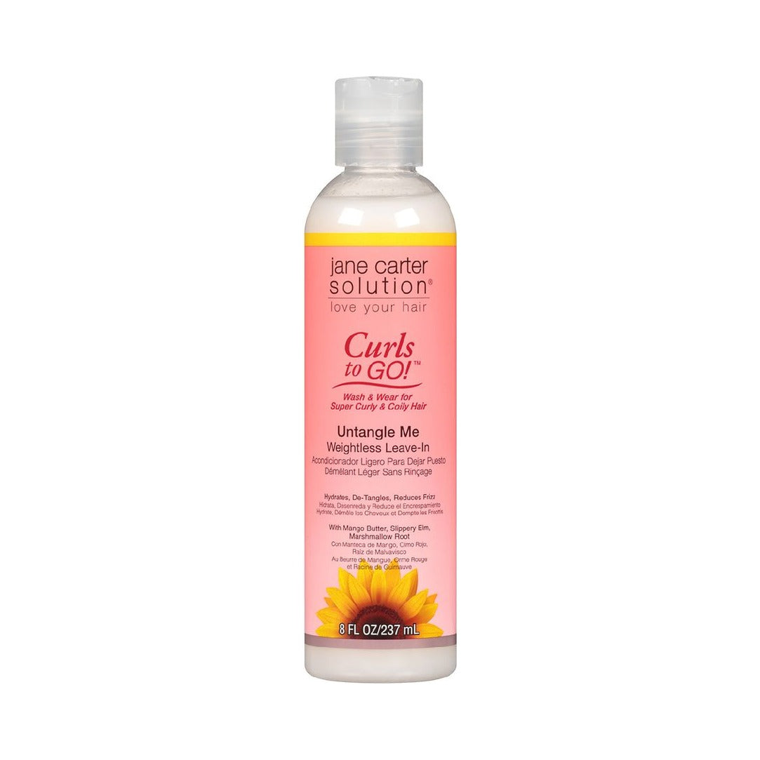 Jane Carter Solution Curls to Go Untangle Me 8 Oz (Pack of 12)