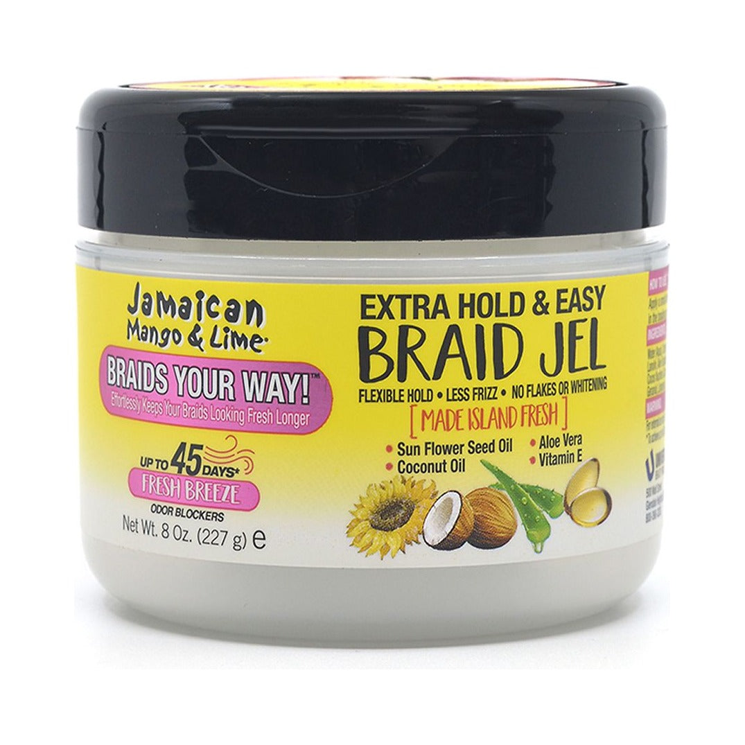 Jamaican Mango & Lime Braids Your Way Braid Jel 8 Oz (Pack of 6) - view 3