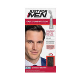 Just For Men Easy Comb-In Hair Color Darkest Brown (Pack of 12)
