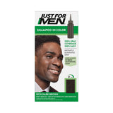 Just For Men Shampoo-In Hair Color H-47 Rich Dark Brown (Pack of 12)