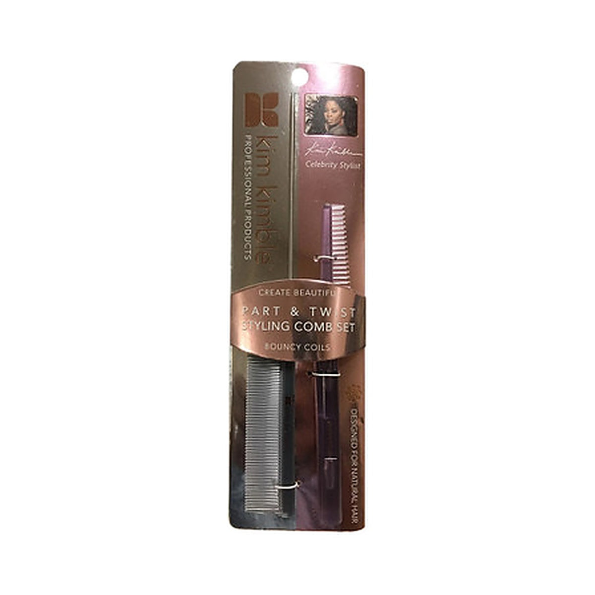 Kim Kimble Part & Twist Styling Comb Set (Pack of 24)