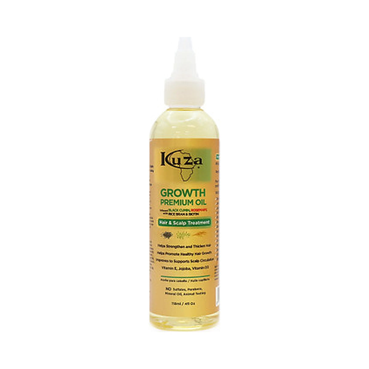 Kuza Growth Premium Oil 4 Fl Oz (Pack of 12)
