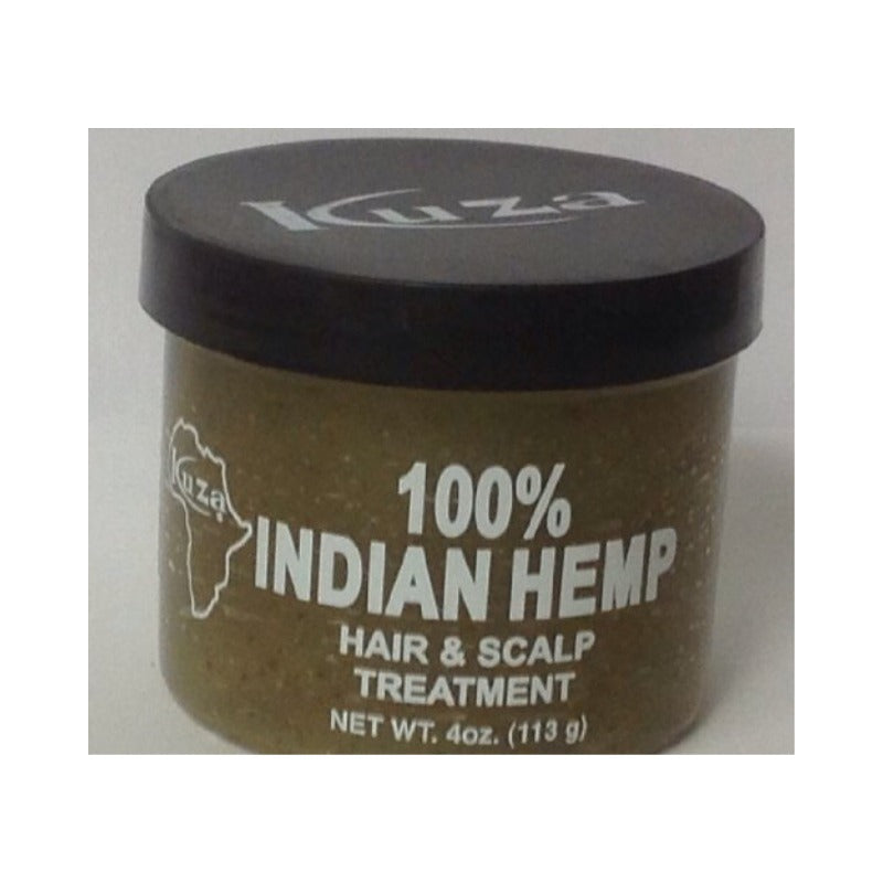 Kuza 100% Indian Hemp Hair & Scalp Treatment 4 Oz (Pack of 12)
