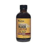 Kuza Jamaican Black Castor Oil Argan Skin & Hair Treatment 8 Oz (Pack of 6)