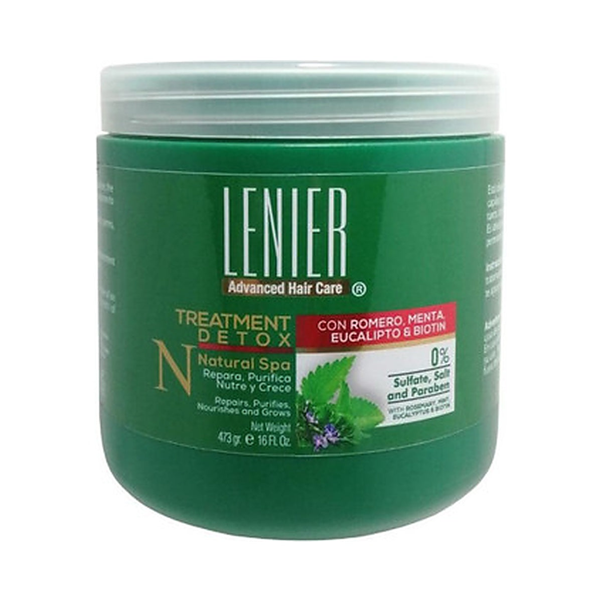 Lenier Detox Hair Treatment 16 Oz (Pack of 24)