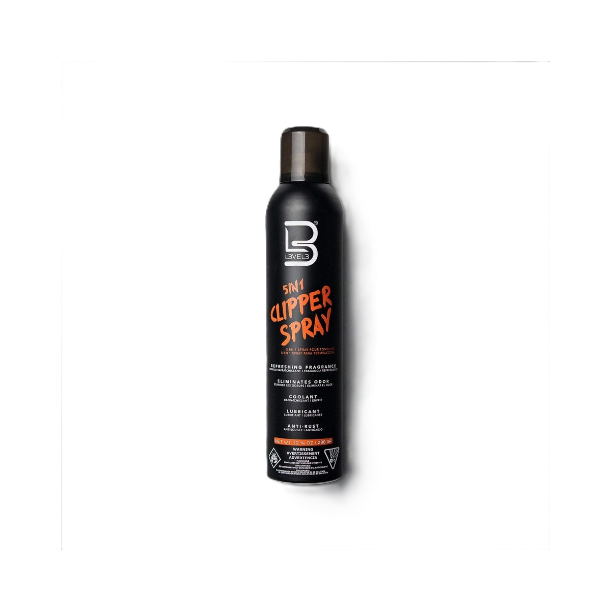 L3VEL3 5-in-1 Clipper Spray 9.73 Oz (Pack of 12)