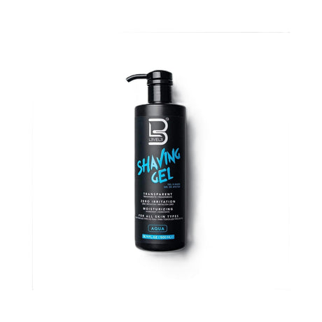L3VEL3 Shaving Gel Aqua 16.9 Oz (Pack of 12)