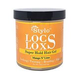 Stylo Locs Super Hold Volumizing Hair Gel 16 Oz (Pack of 12)