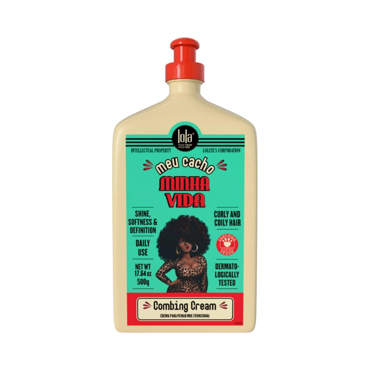 Lola from Rio Meu Cacho Minha Vida Combing Cream 17.64 Oz (Pack of 6)