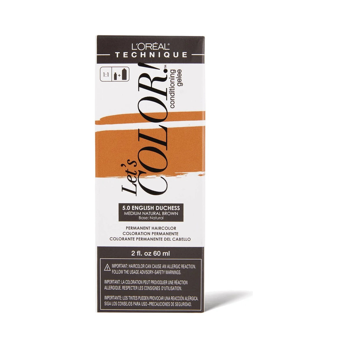 L'Oreal Paris Let's Color 5.0 English Duchess 2 Oz (Pack of 36)