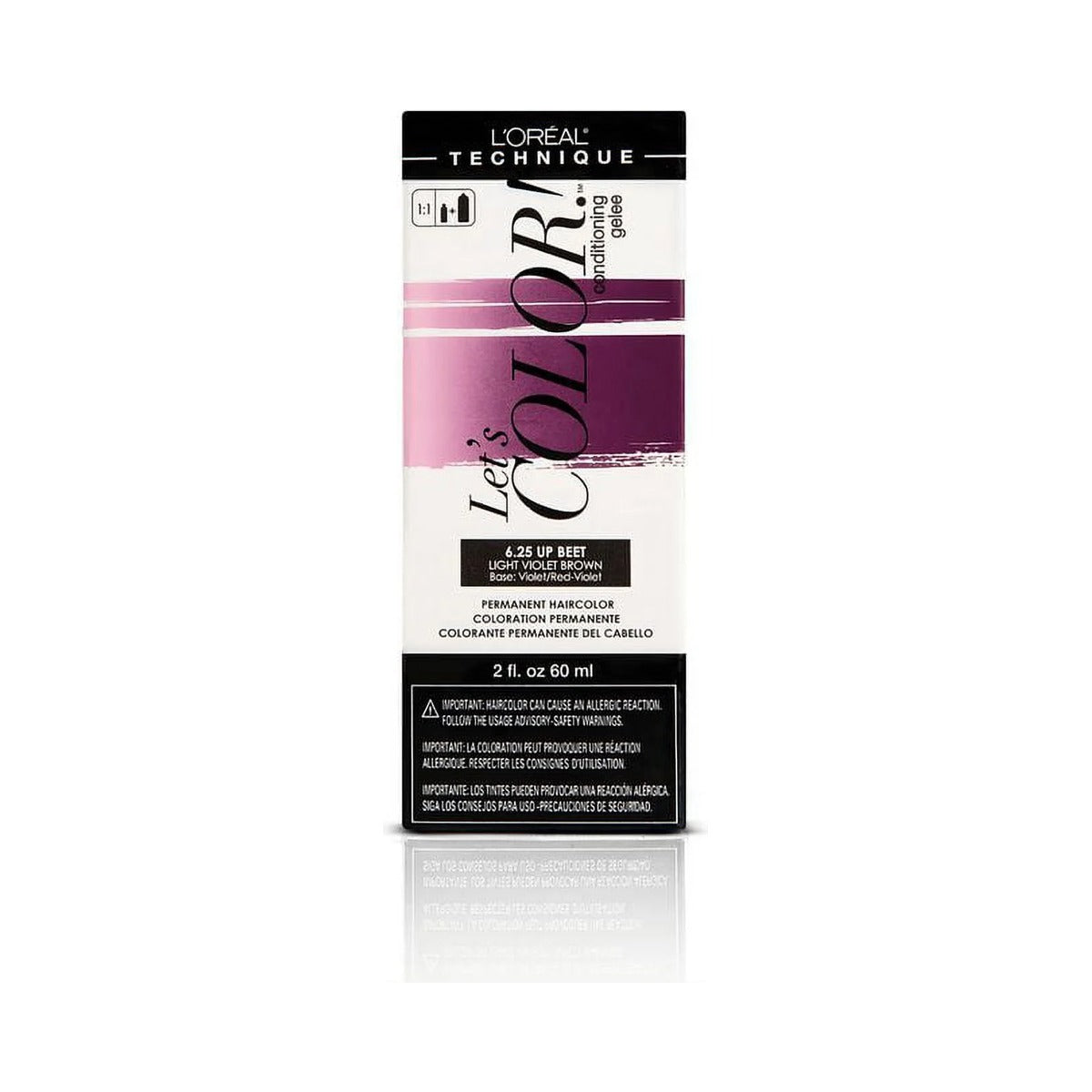 L'Oreal Paris Let's Color 6.25 Up Beet 2 Oz (Pack of 36)