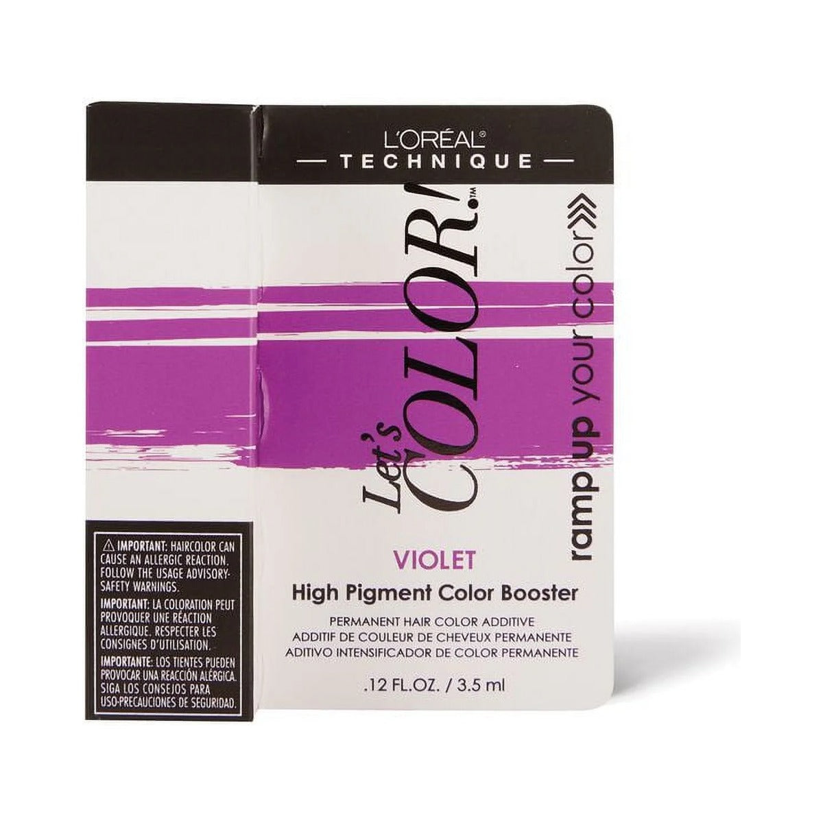 L'Oreal Paris Let's Color Violet Booster 0.12 Oz (Pack of 48)