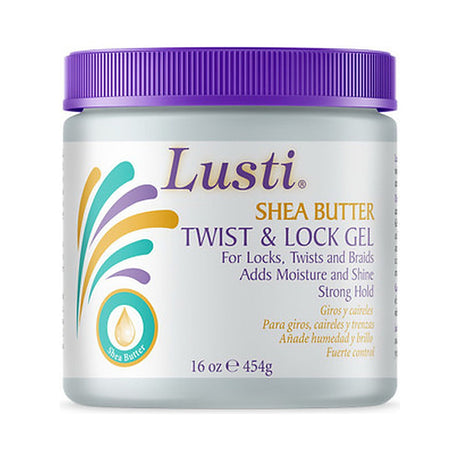 Lusti Shea Butter Twist & Lock Gel 16 Oz (Pack of 8)