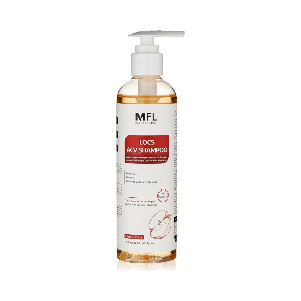 Made For Locs Apple Cider Vinegar Shampoo 8 Oz (Pack of 12)