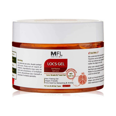 Made For Locs Vegan Twist Gel 4 Oz (Pack of 12)