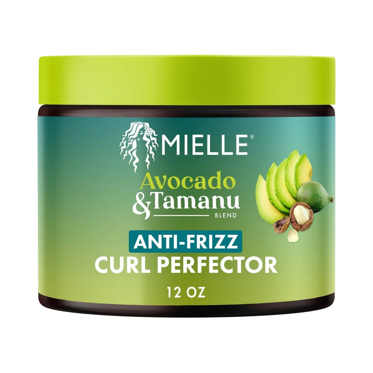 Mielle Organics Avocado & Tamanu Anti-Frizz Curl Perfector 12 Oz (Pack of 6)