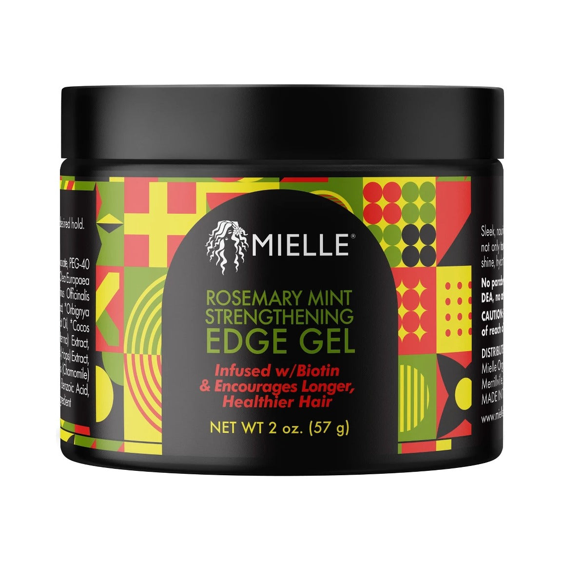 Mielle Organics Rosemary Mint Edge Gel 2 Oz (Pack of 12)