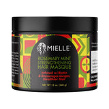 Mielle Organics Rosemary Mint Strengthening Hair Masque 12 Oz (Pack of 6)