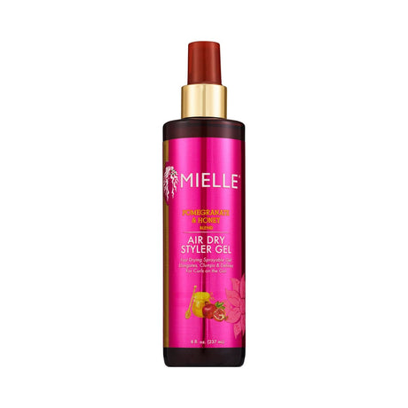 Mielle Organics Pomegranate & Honey Air Dry Styler Gel 8 Oz (Pack of 6)