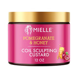 Mielle Organics Pomegranate & Honey Coil Custard 12 Oz (Pack of 6)
