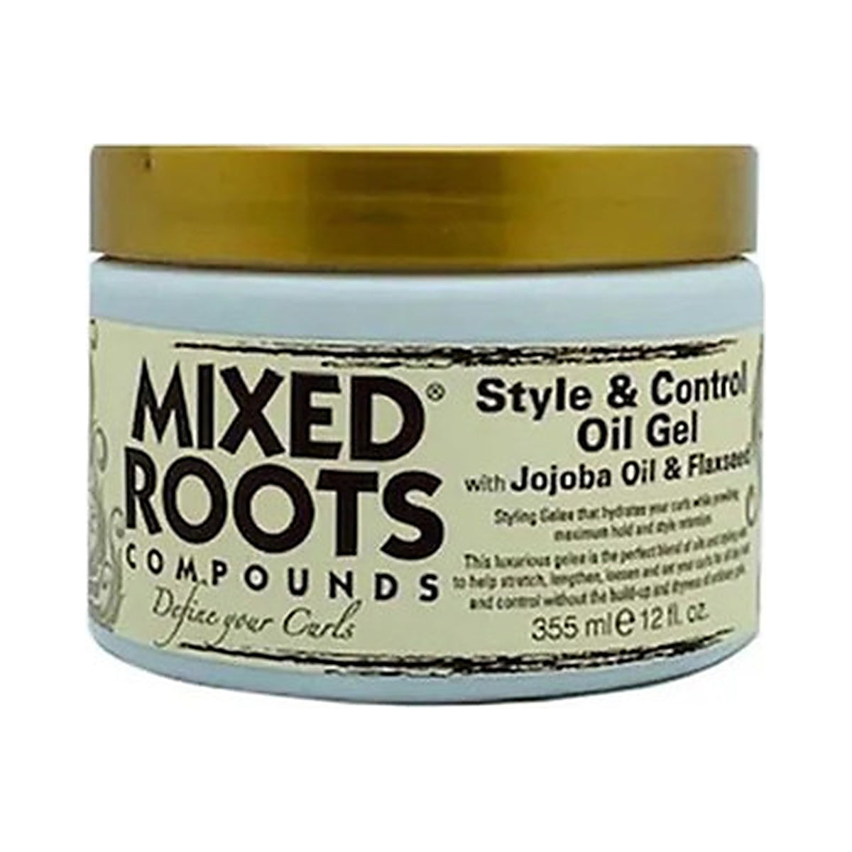 Mixed Roots Control Oil Gel 12 Oz (Pack of 6)