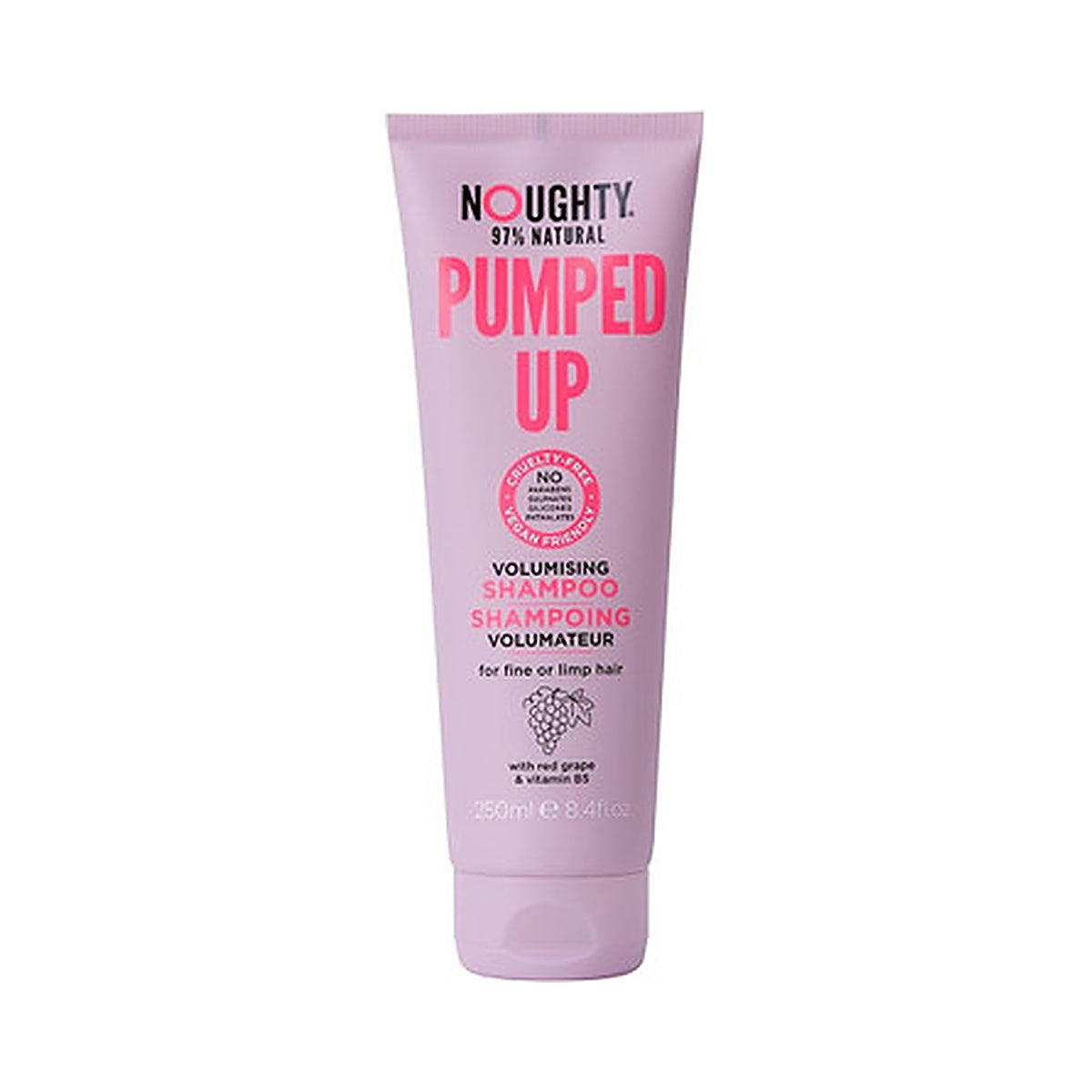 Noughty Pumped Up Shampoo 8.4 Oz (Pack of 6)