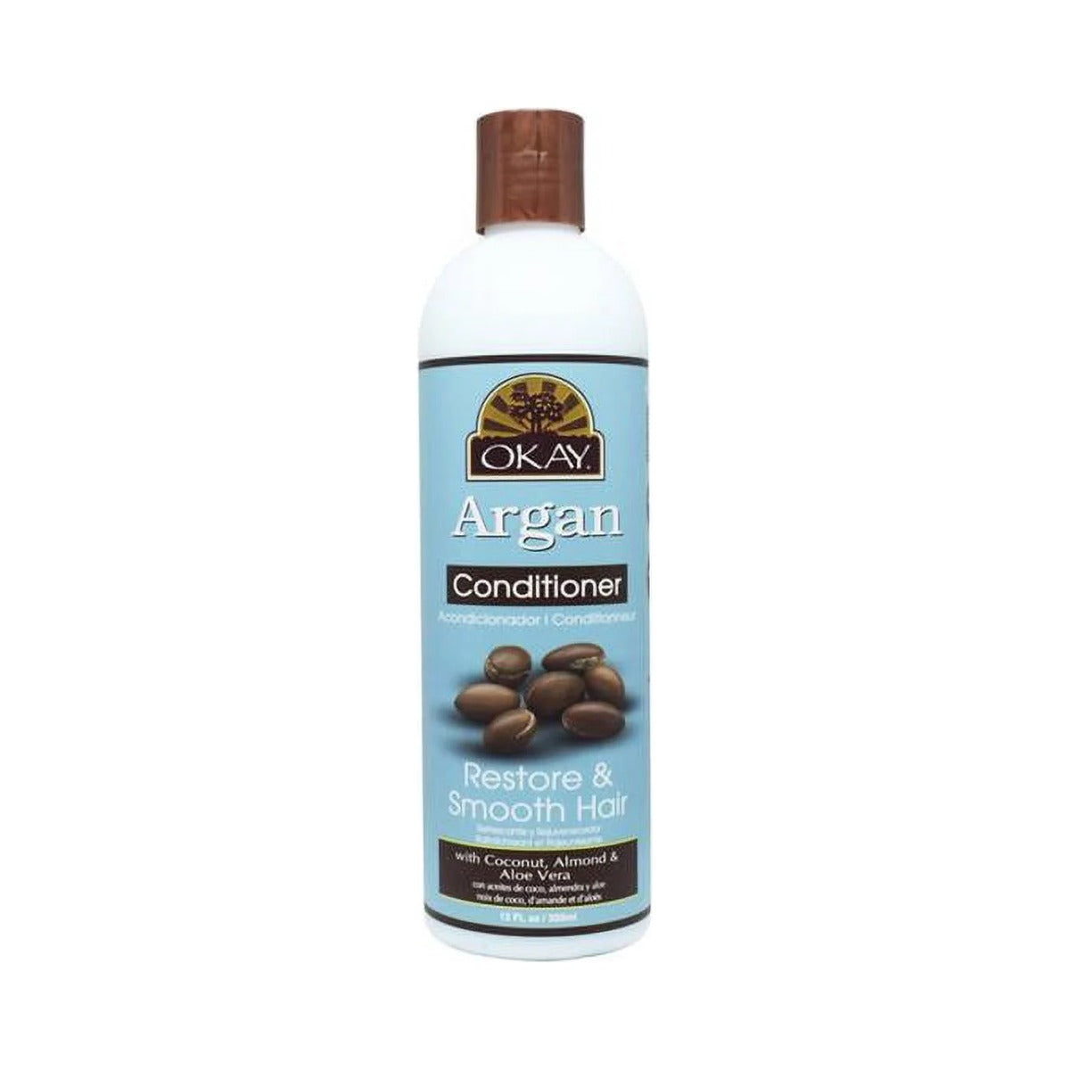 OKAY Argan Oil Conditioner 12 Oz (Pack of 12)