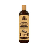Okay Pure Naturals Castor Oil 3-in-1 Beard 16 Oz (Pack of 12)