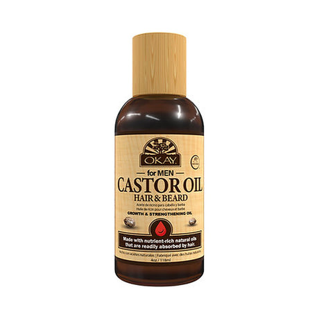 Okay Pure Naturals Castor Oil 4 Oz (Pack of 24)