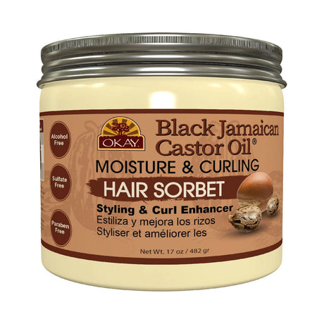 Okay Black Jamaican Castor Oil Hair Sorbet 17 Oz (Pack of 6) - view 2